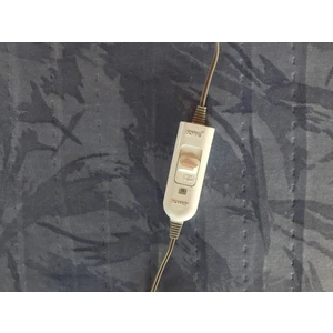 Elektrikli Battaniye Çift Kişilik Gri 120 x 160 cm.