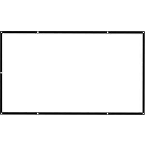 60-150 Inç Katlanır Projektör Ekranı Hd Ev Sinema Açık Film PROJEKSIYON-100 100 In (220X124 Cm) 16: 9(Yurt Dışından)