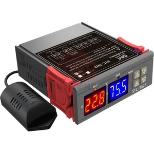 Çınar Hobi STC-3028 Isı ve Nem Ölçer Termostat Çift Ekran 220V