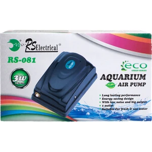 Rs Electrical RS-081 Akvaryum Hava Motoru 2,5l/min. - 3W Tek Çıkış