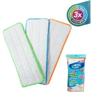 Spin Mop Tablet Yedek Mikrofiber Bez- 3 Lü- Orijinal Kalite