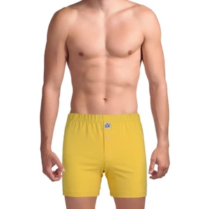 The Don Traditional Uzun Paçalı Erkek Boxer Sarı Renk