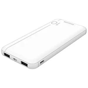Powerbank Ultra Compact 10000 Mah Dlp S DLP1810NW/62 Taşınabilir Çift USB Çıkışı