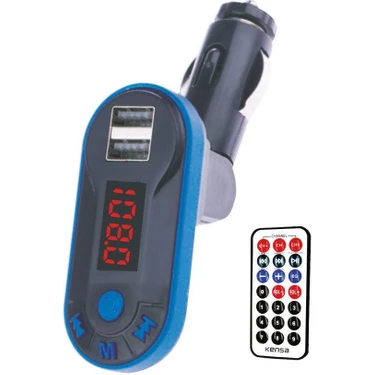 Kensa KT-302 Fm Transmitter Araç Kiti