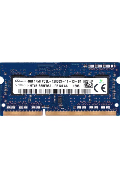 Sk Hynix HMT451S6BFR8A-PB 4gb 1rx8 PC3L-12800S-11-13-B4 1600MHZ 1.35V DDR3L Notebook Ram