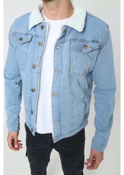 Erkek Içi Kürklü Kot Ceket fiyatları