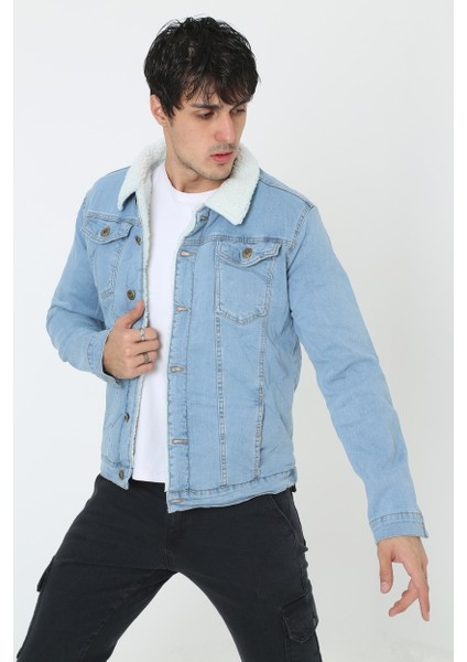 Erkek Içi Kürklü Kot Ceket fırsatları