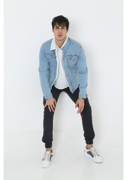 Erkek Içi Kürklü Kot Ceket indirimleri