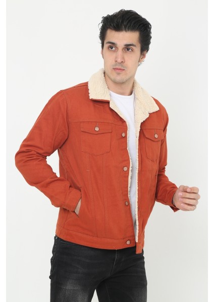 Erkek Içi Kürklü Kot Ceket modelleri