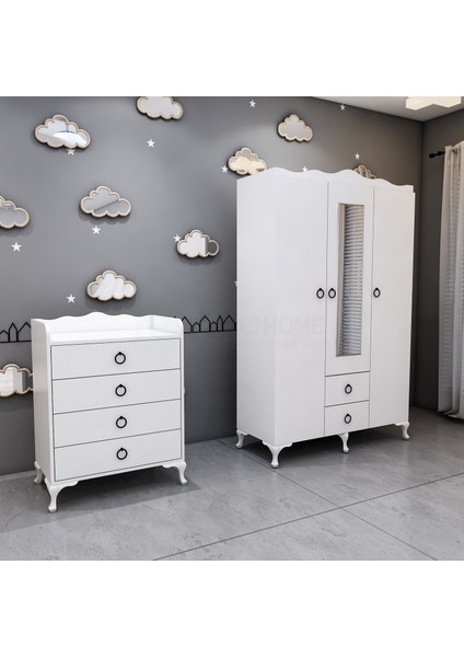 Elfin Büyünen Asansörlü Bebek Odası Takımı modelleri