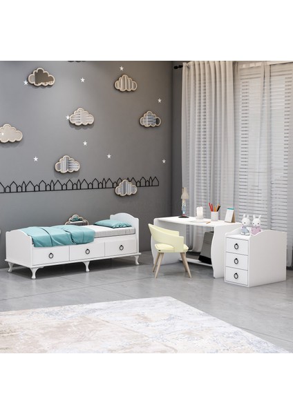 Elfin Büyünen Asansörlü Bebek Odası Takımı fırsatları