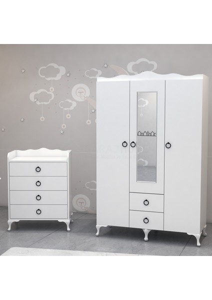 Defne 60X120 Asansörlü Bebek Odası - Yatak ve Uyku Seti Kombinli fırsatları