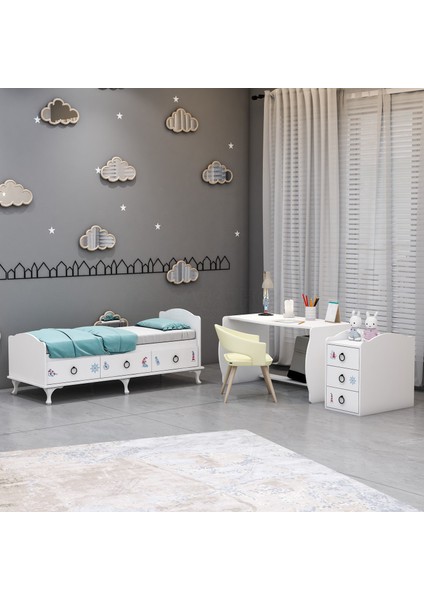 Elfin Denizci Büyünen Asansörlü Bebek Odası Takımı - Yatak ve Uyku Seti Kombinli indirimleri