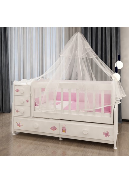 Melina Prenses Bebek Odası Takımı - Yatak ve Uyku Seti Kombinli fiyatları