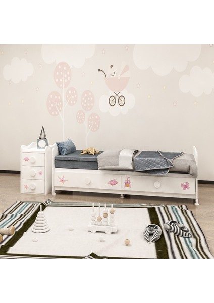 Melina Prenses Bebek Odası Takımı - Yatak ve Uyku Seti Kombinli indirimleri