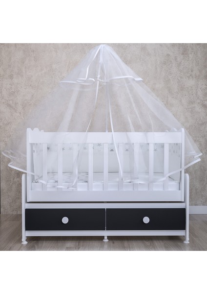 Elegant Gri Bebek Odası Takımı - Yatak ve Uyku Seti Kombinli fırsatları