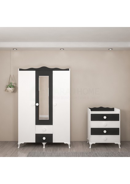 Pırlanta Gri Bebek Odası Takımı - Yatak ve Uyku Seti Kombinli fiyatları