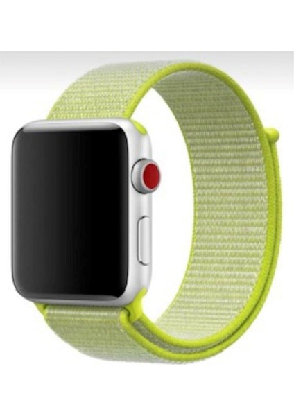Apple Watch Uyumlu Serisi 1/2/3/4/5/6 Se Spor Loop Dokuma Hasır Kordon 38 Mm/40 mm