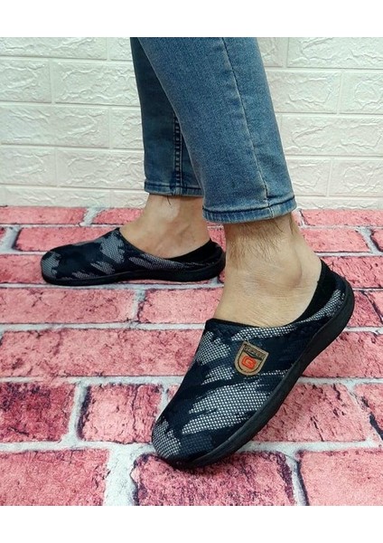 13496 Lacivert Polarlı Ev Içi Misafir Terliği modelleri