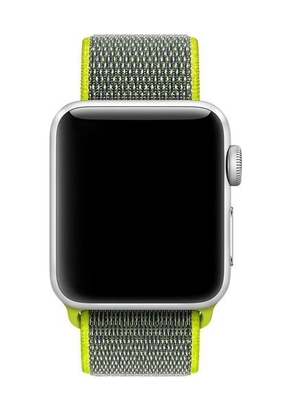 Apple Watch Uyumlu Serisi 1/2/3/4/5/6 Se Spor Loop Dokuma Hasır Kordon 38 Mm/40 mm