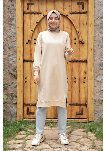 Loreen Fashion Kadın Bej Soul Tesettür Tunik 30645 modelleri