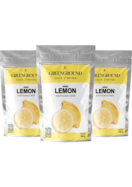 Kurutulmuş Limon 120 gr 3'lü Paket