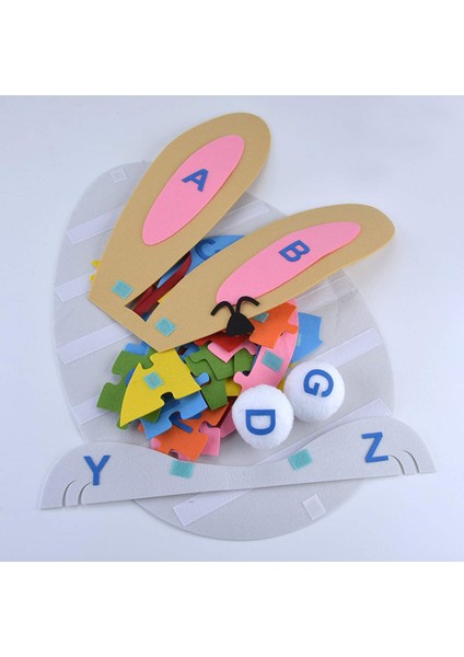 Alfabeyi Öğreniyorum Eğitici Puzzle Set