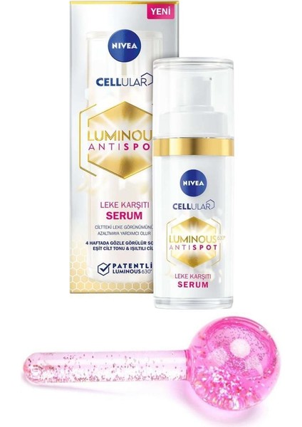 Cellular Luminous 630  Serum Ice Roller Seti