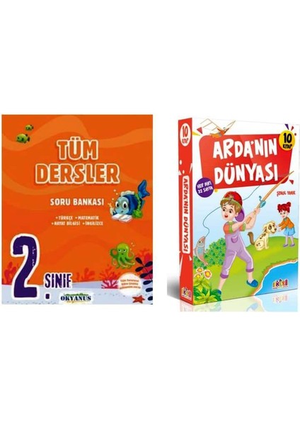 2. Sınıf Tüm Dersler Soru Bankası + 32 Sayfa 10 Lu Hikaye