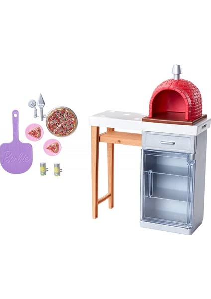 Barbie'nin Ev Dışı Dekorasyon Aksesuarları - FXG37-FXG39