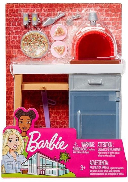 Barbie'nin Ev Dışı Dekorasyon Aksesuarları - FXG37-FXG39