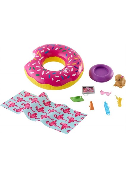 Barbie Bebek'in Ev Dışı Dekorasyon Aksesuarları - FXG37 FXG38