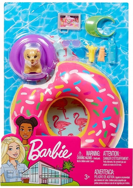 Barbie Bebek'in Ev Dışı Dekorasyon Aksesuarları - FXG37 FXG38