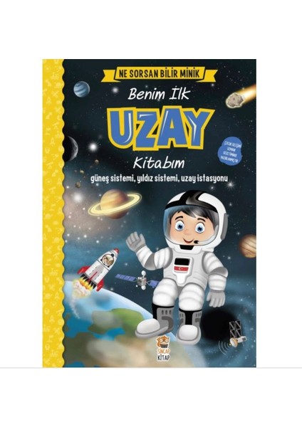 Sincap Kitap 2'li Set (Benim Ilk Uzay Kitabım - Merhaba Uzay)  -Ceren Çukadar