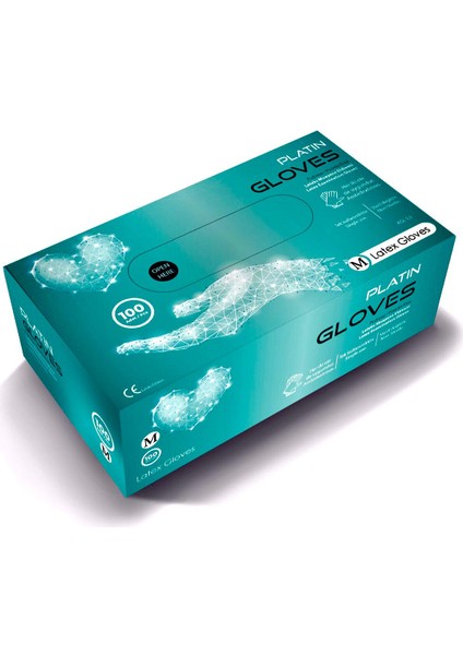 Platin Gloves Lateks Eldiven 100