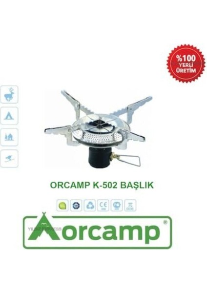 Orgaz Bilisterli Katlanır Kamp Ocak K-502