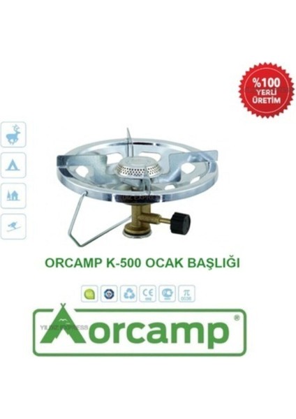 Orgaz Bilisterli Katlanır Kamp Ocak K-502