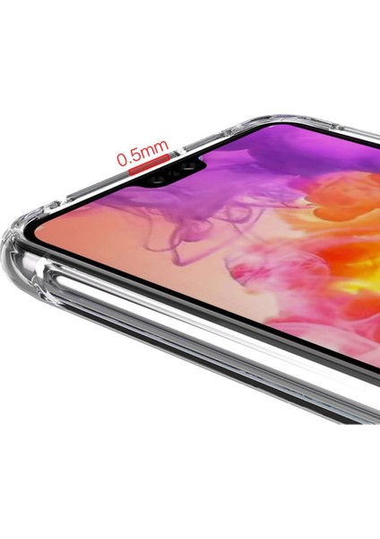 Samsung Galaxy S10 Plus Kılıf Köşe Korumalı Şeffaf Silikon Kapak