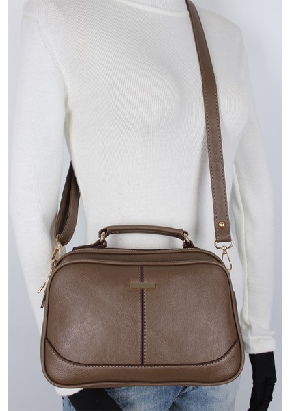 1381 Vizon Suni Deri Bayan El ve Çapraz Omuz Çantası fiyatları