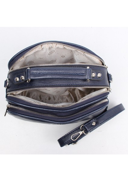 1381 Vizon Suni Deri Bayan El ve Çapraz Omuz Çantası indirimleri