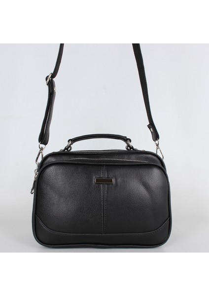 1381 Siyah Suni Deri Bayan El ve Çapraz Omuz Çantası modelleri