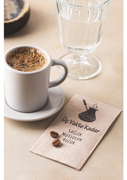 Kahve Mottolu Peçete 24 'lü