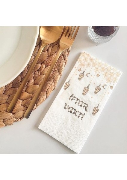 Iftar Vakti Mottolu Peçete 24 'lü