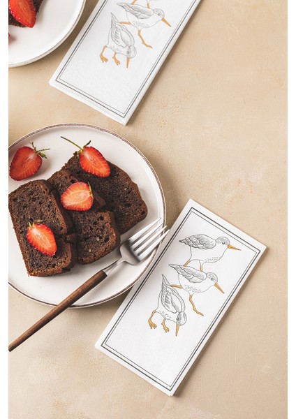 Napkin Store Tasarım Peçete ( Birds ) 24'lü Paket