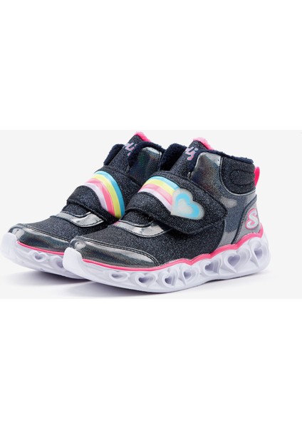 Heart Lights-Brilliant Rainbow Kız Çocuk Işıklı Bot 302669L NVPK