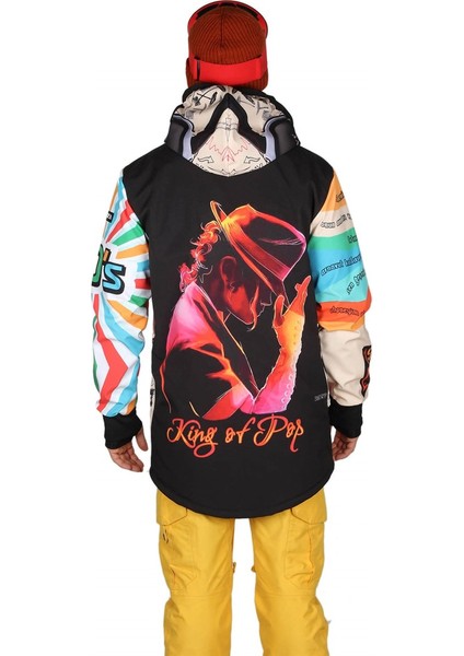 Doksanlar Temalı Outdoor Mont, Kayak ve Snowboard Montu Ön Fermuarlı fırsatları