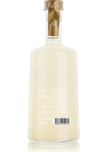Alyanak Elma Sirkesi-Az Acılı / Apple Cider & Cayenne Vinegar
