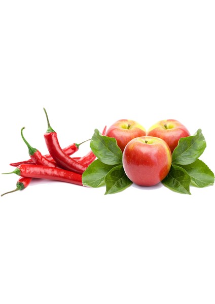 Alyanak Elma Sirkesi-Az Acılı / Apple Cider & Cayenne Vinegar