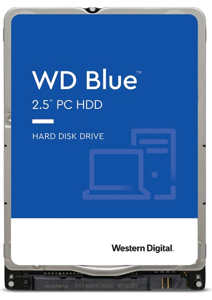 Blue WD10SPZX-08 2.5" 1TB Sata Notebook Hard Disk