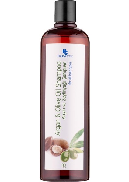 Argan ve Zeytinyağlı Şampuan 700 ml 5 Adet